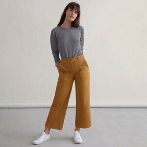 Everlane Wide Leg Crop Pant - Size 6